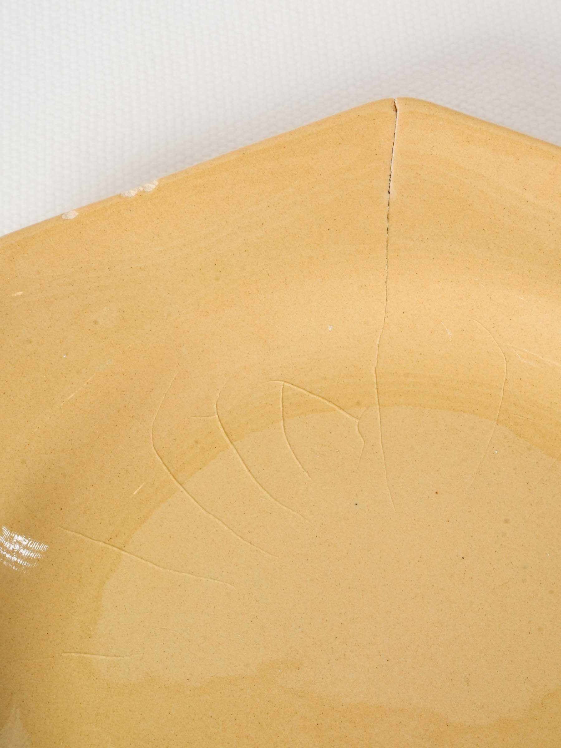 Pair of Handmade Provençal Ceramic Plates with Cicada Motif