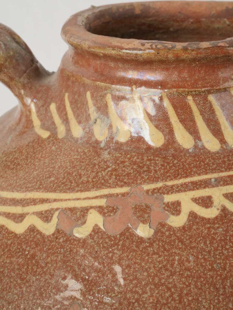 Rustic antique Lyon water ewer