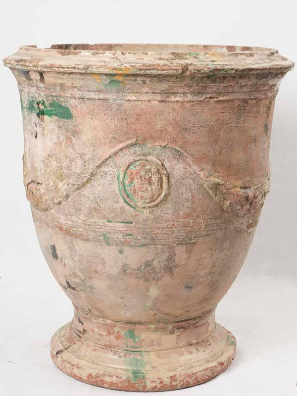 Weathered eighteenth-century French urn