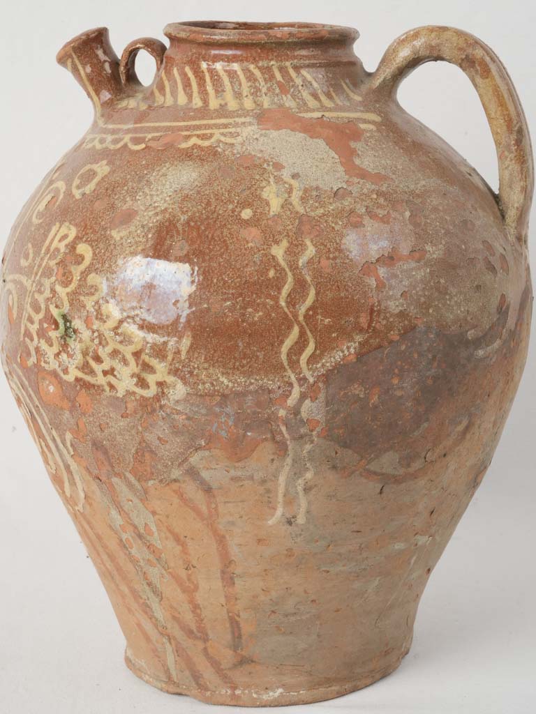 Ornate antique French water pitcher