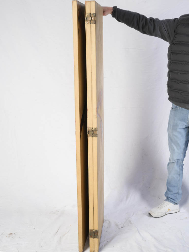 Pine landscape artistic wooden screen  