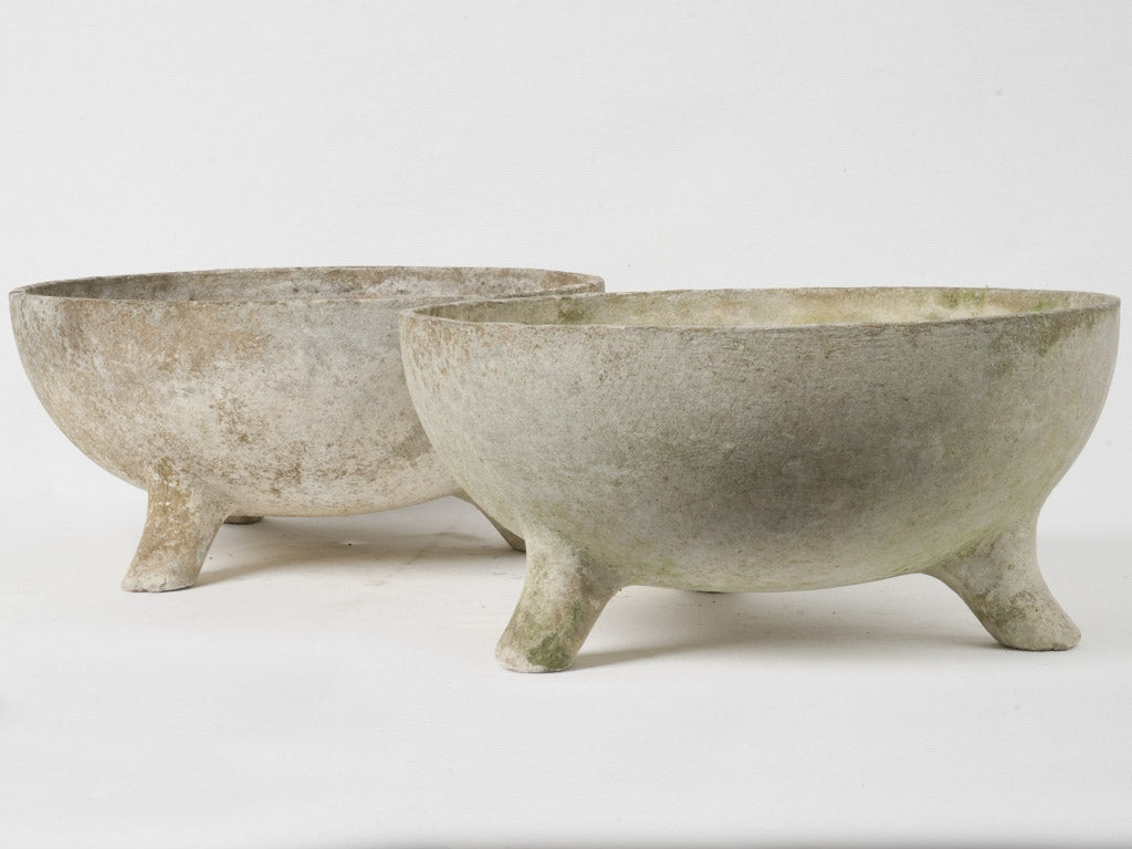 Elegant, Minimalist Willy Guhl Planters