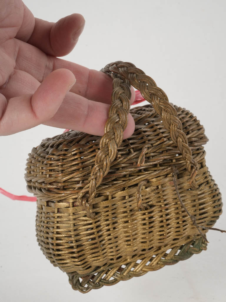 Rustic French market basket