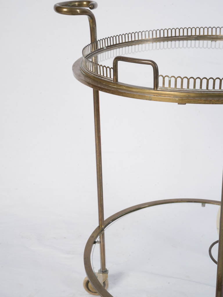 Sophisticated removable tray cart
