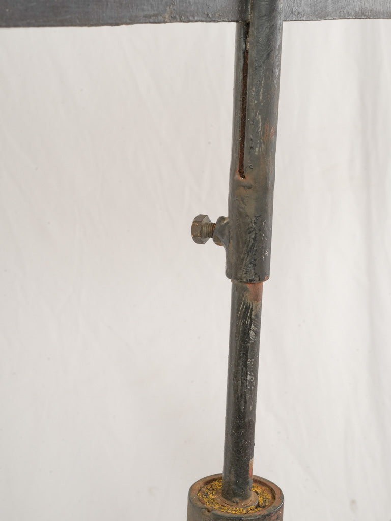 Historic black silhouette weathervane