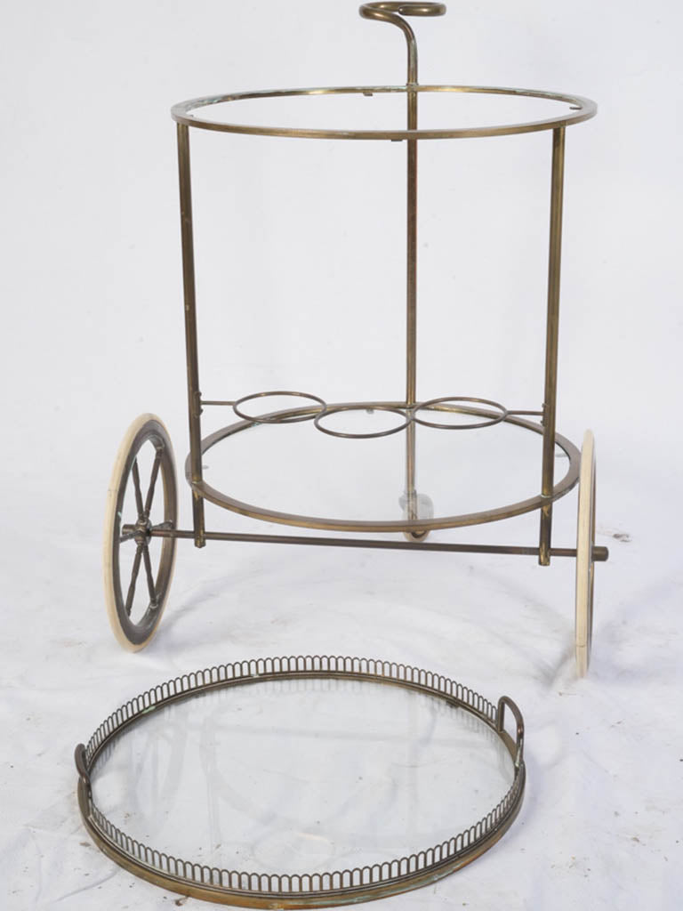 Classic mid-century glamour cart