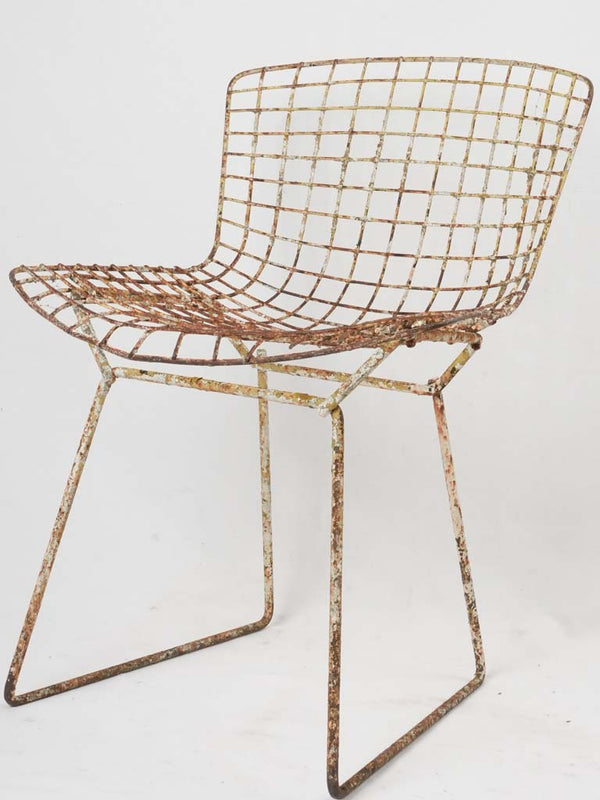 Vintage Italian-American Bertoia garden chairs