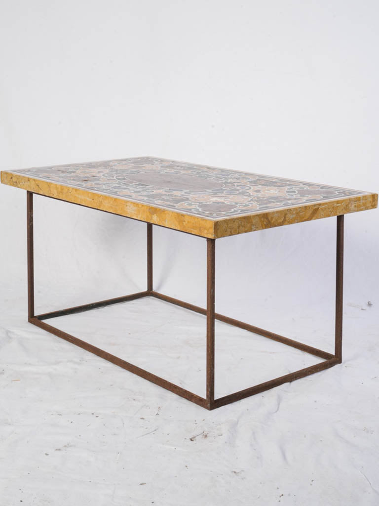 Vintage Italian pietra dura table