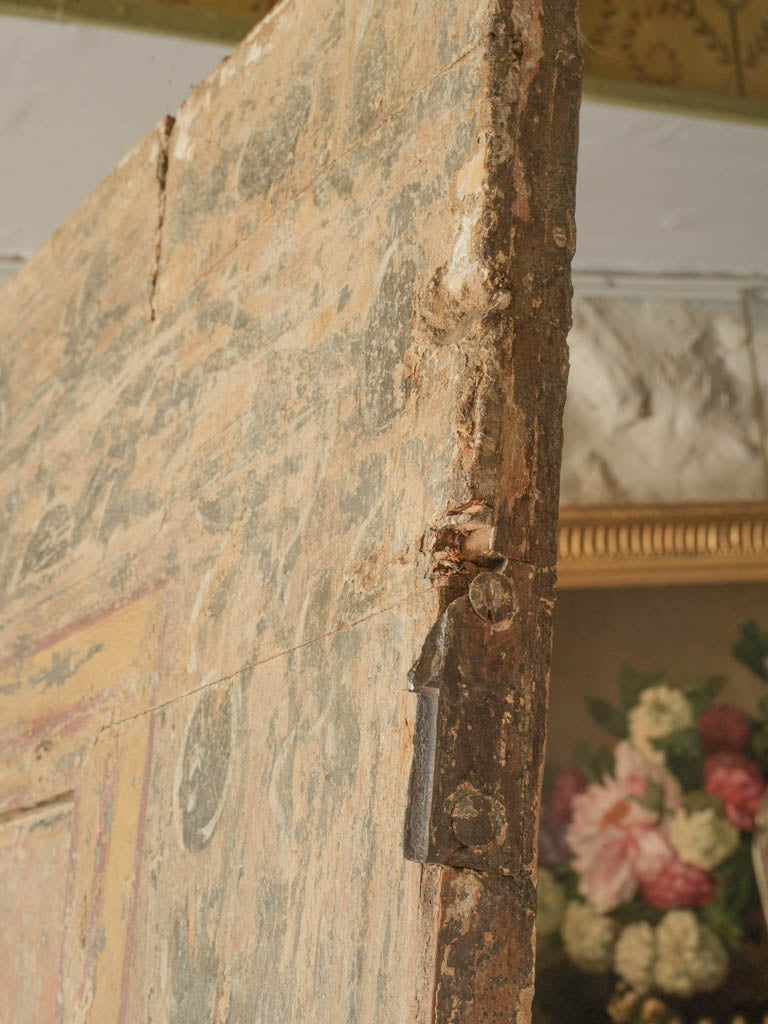 Chamfered rectangular cartouche door panel