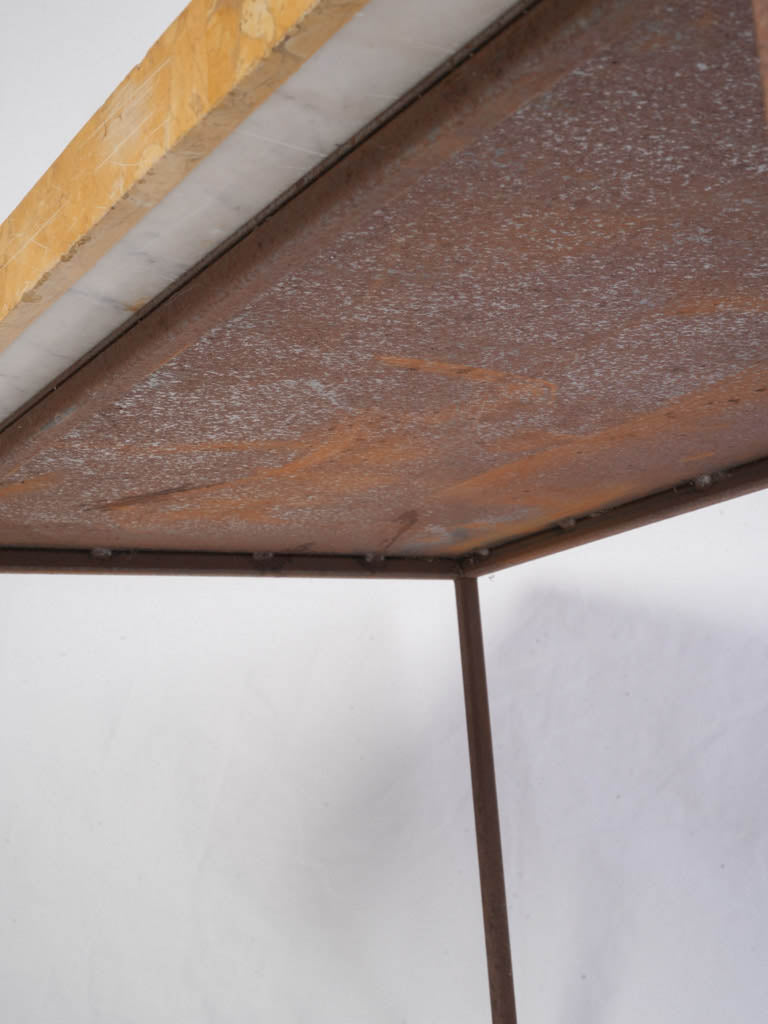 Fine crafted geometric design table