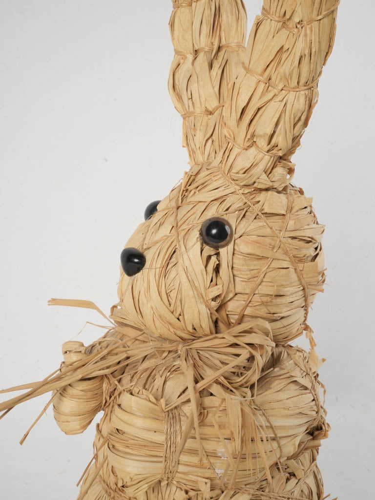 Endearing expression rabbit decoration