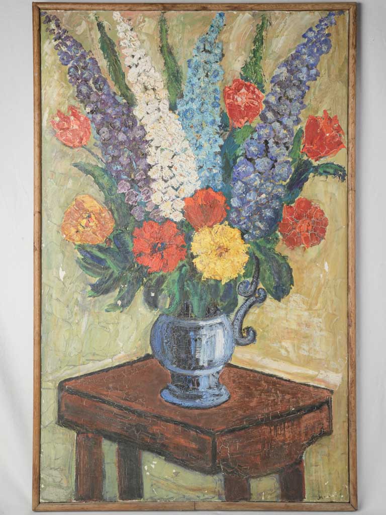 Vibrant mid-century painting