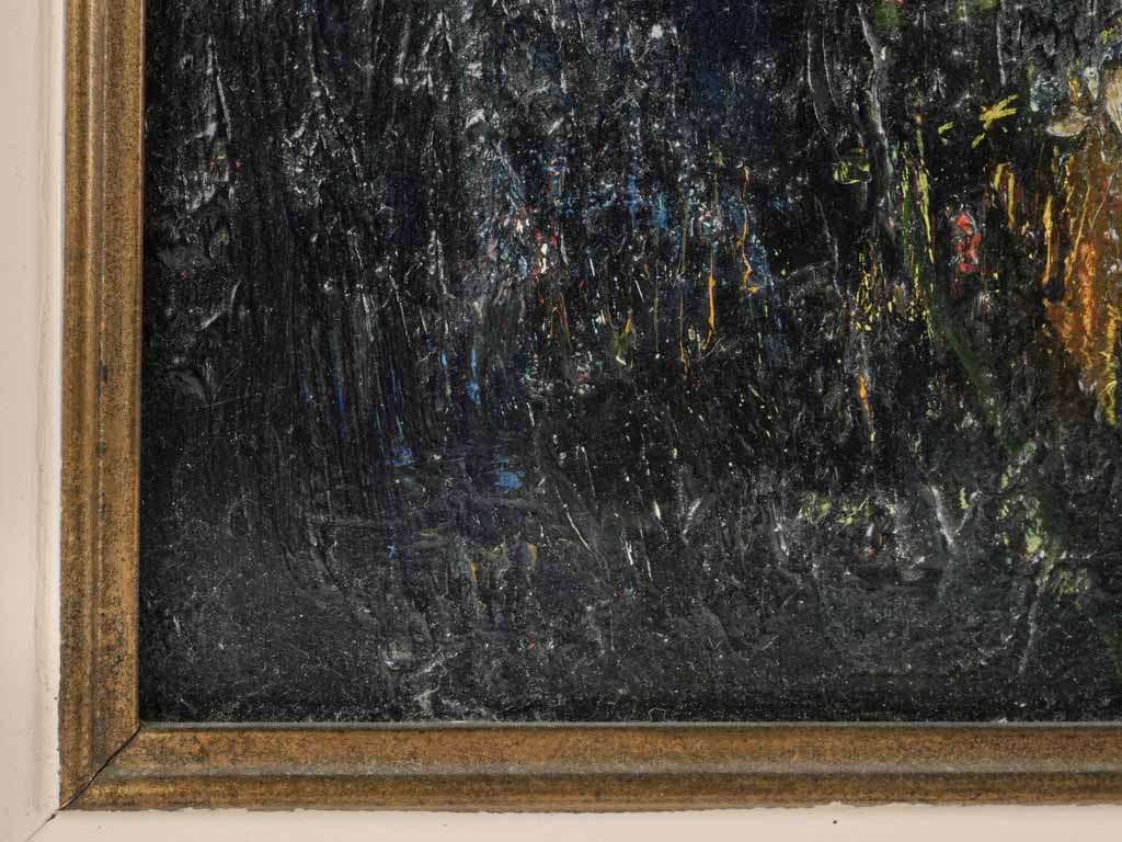 Bold contrasting painted masterpiece