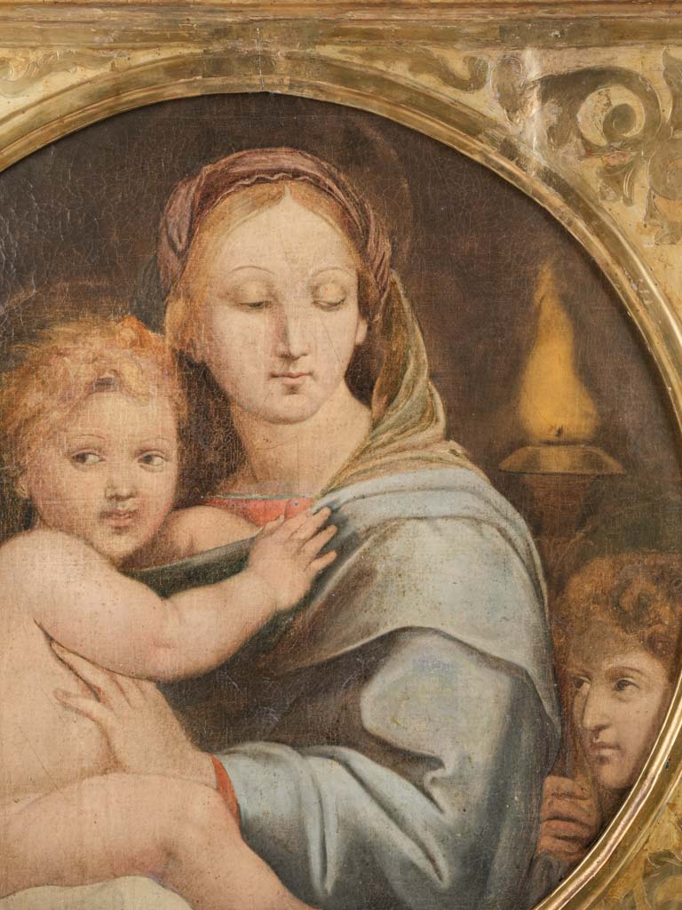Raphael-inspired elegant canvas