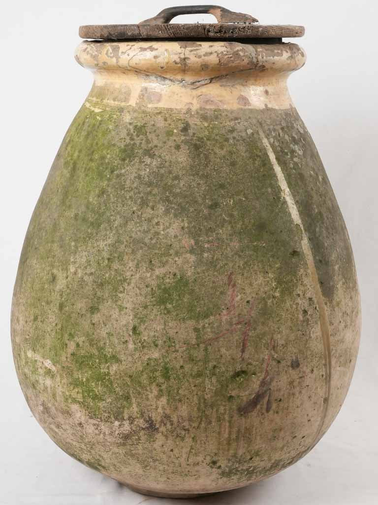 Elegant Century-old Earthenware Jar