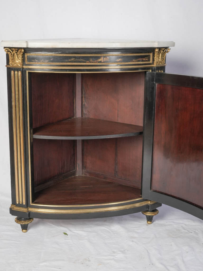 Historical Parisian craftsmanship cabinets