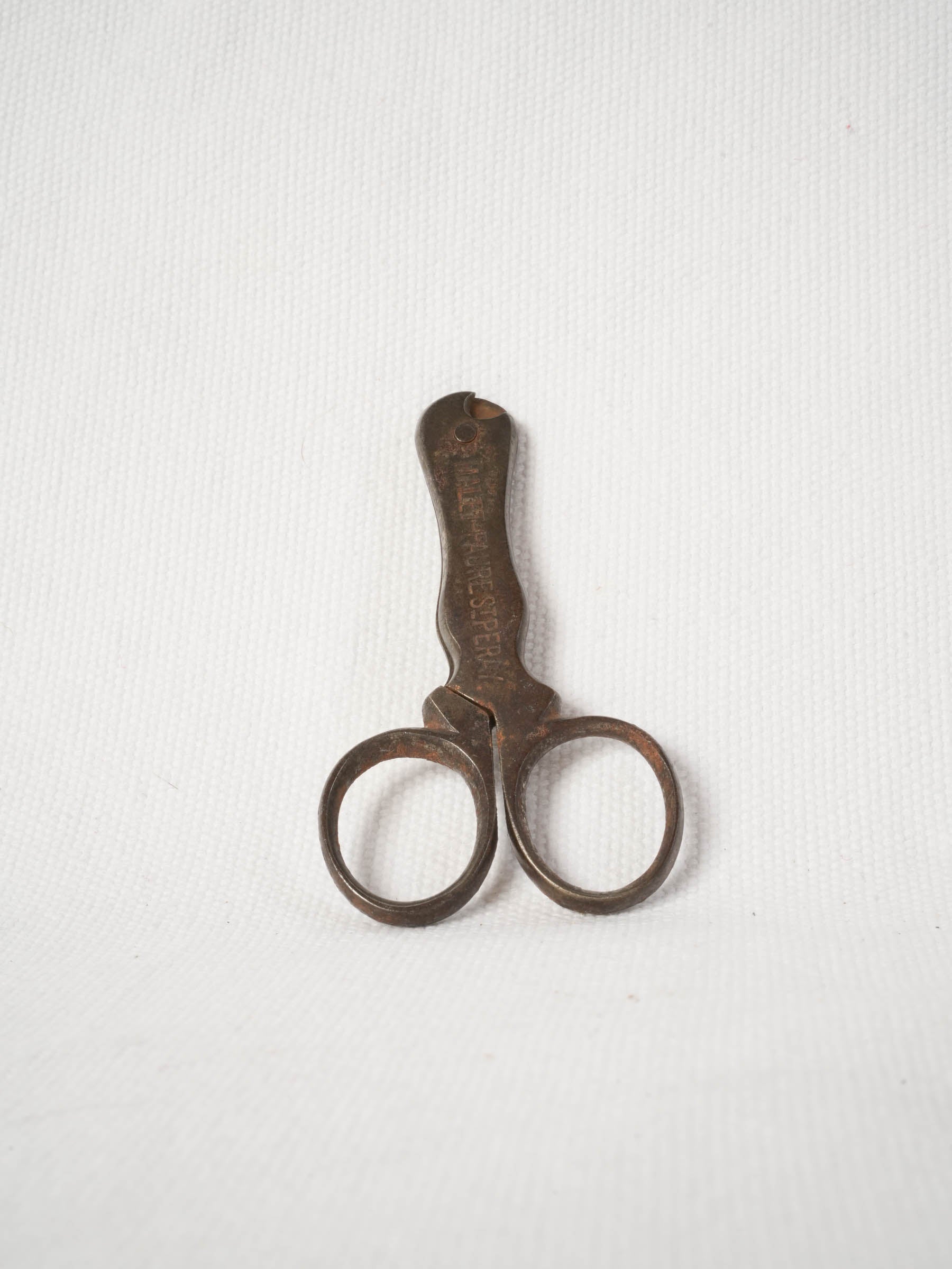 Antique Bronze Champagne Wire Cutter with Maker’s Mark