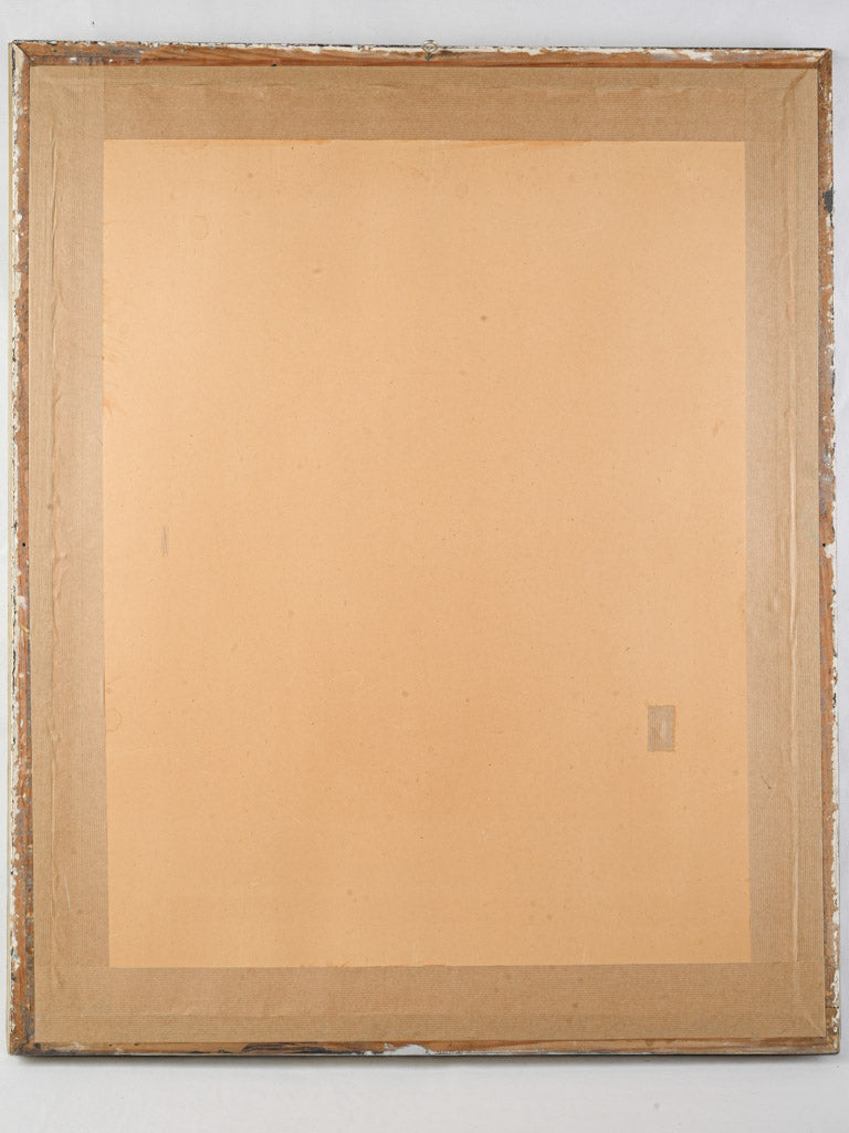 Refined introspective wall art piece.