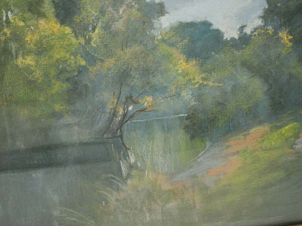 Soft-toned atmospheric effect painting  