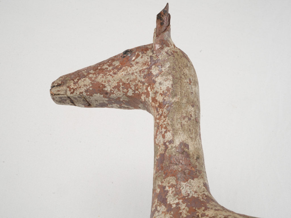 Stylish antique French deer art