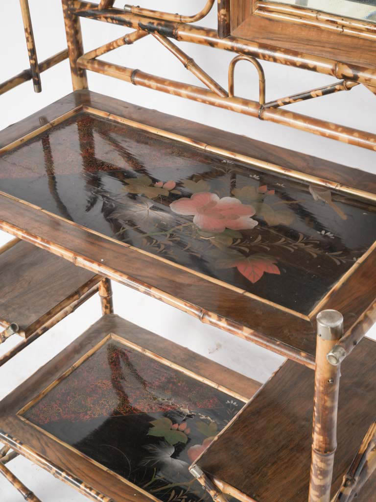 Elegant 19th-century bamboo ensemble