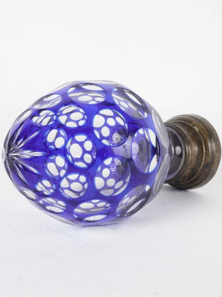 Blue Crystal Acorn Decorative Element