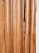 Convertible walnut bar-style cabinet
