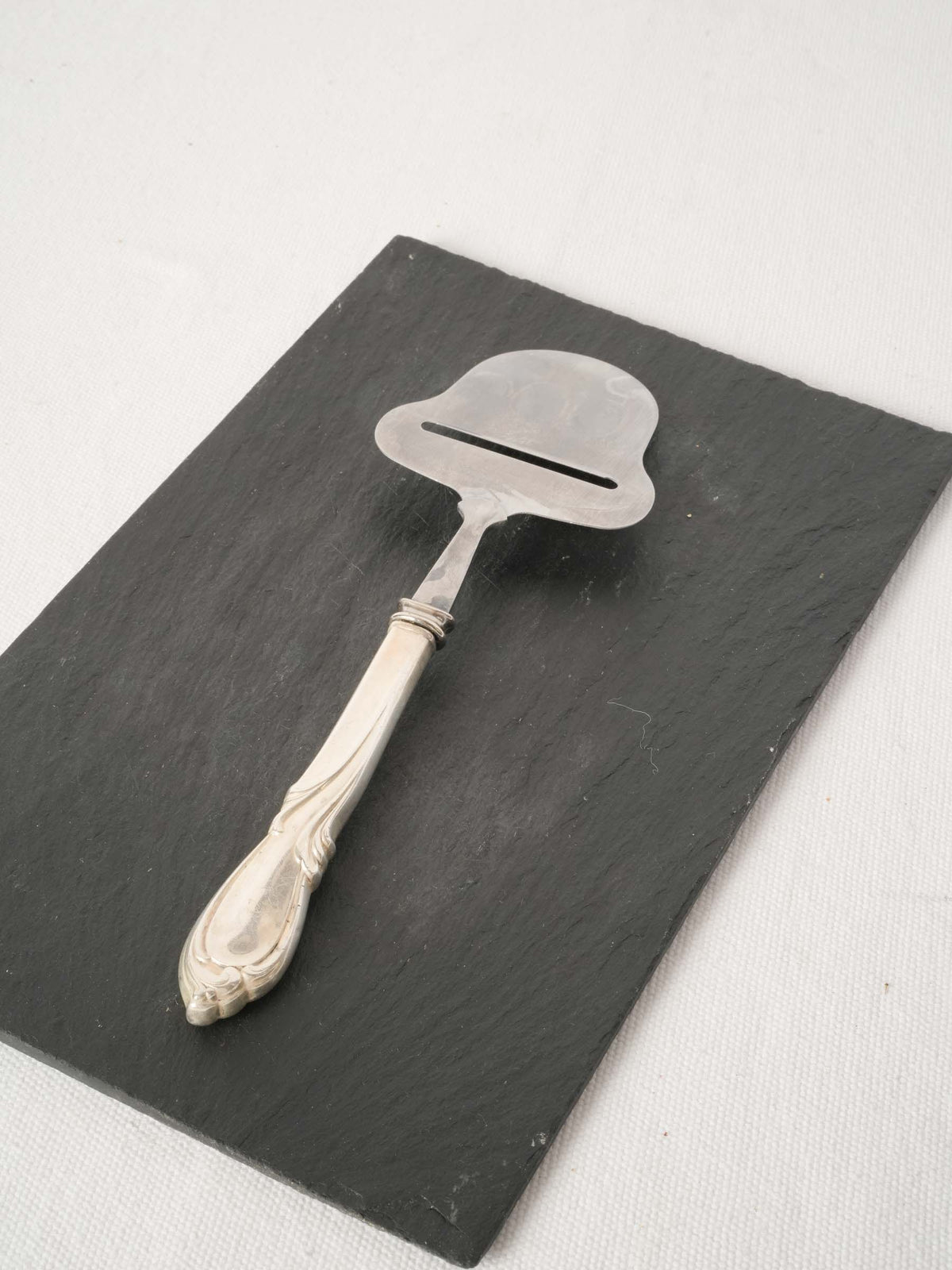 Slate Cheese Board and Antique Cheese Slicer