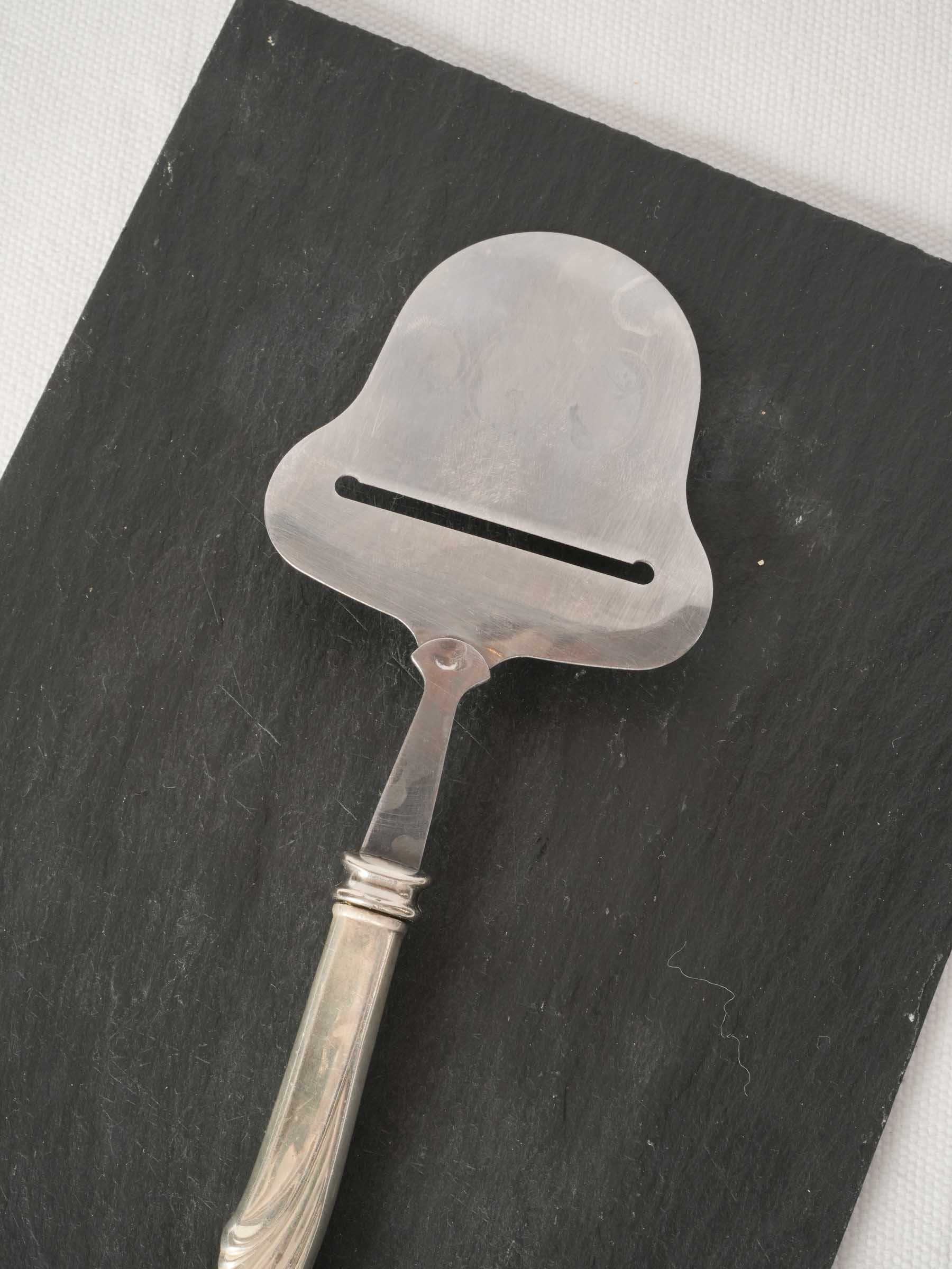 Slate Cheese Board and Antique Cheese Slicer
