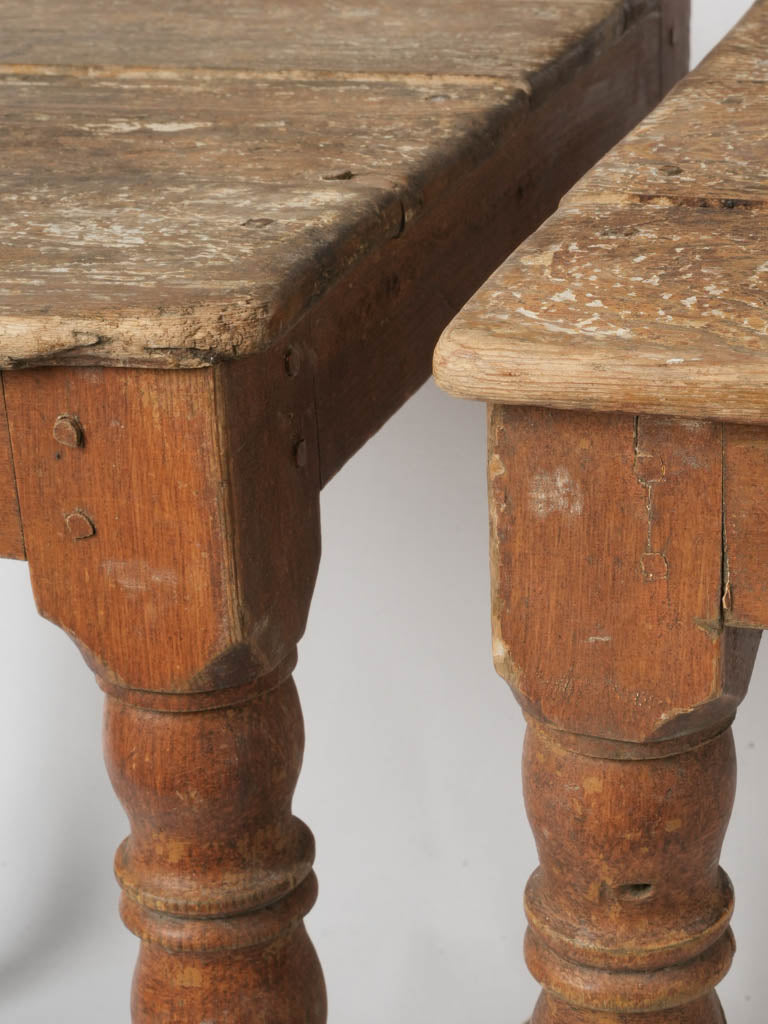 Weathered Swedish dining furniture