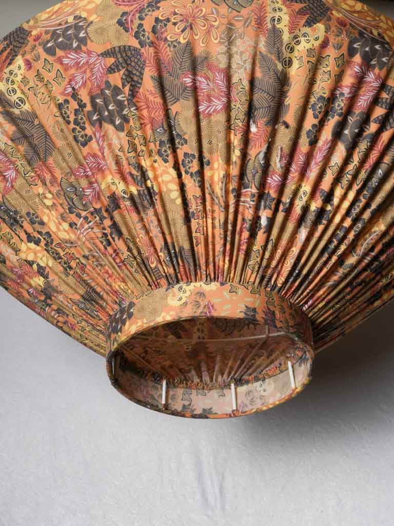 Bold sculptural floral lightshade    