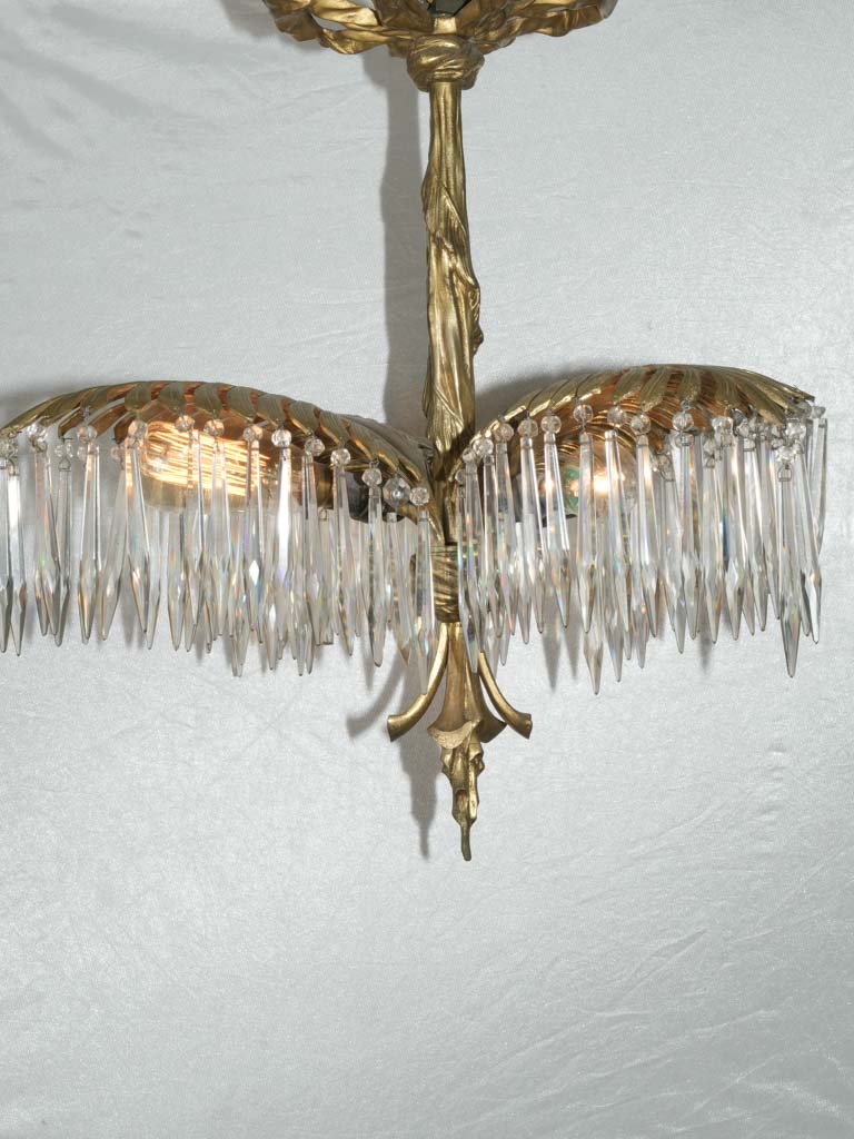 Opulent Louis XVI style chandelier
