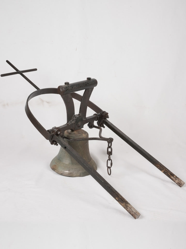 19th century French chapel bell 51½"