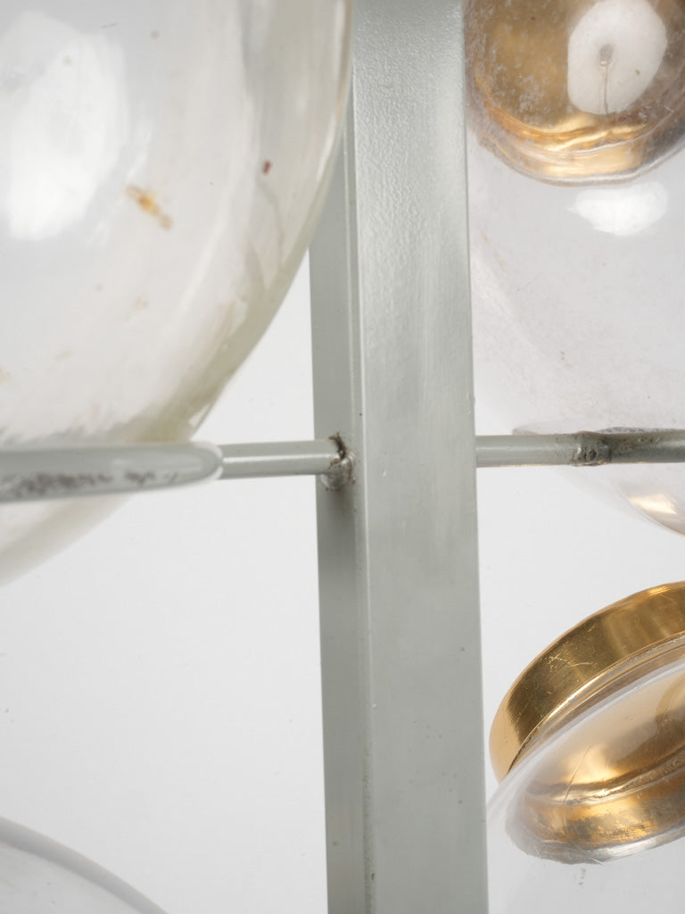 French Épicerie Clear Glass Storage Rack