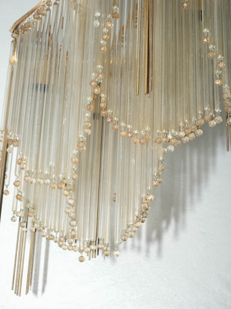 Delicate cobalt-accented decorative piece