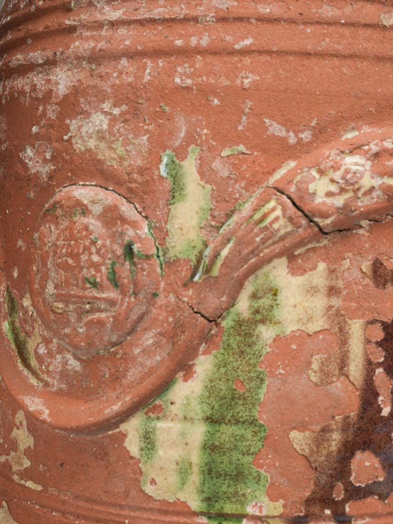 Elegant Anduze terracotta garden urns