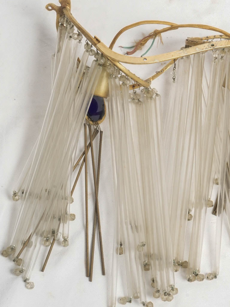 Rustic condition organic-inspired chandelier