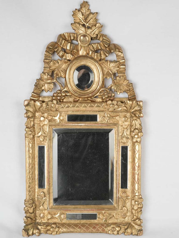 Ornate, Baroque Louis XVI parclose mirror