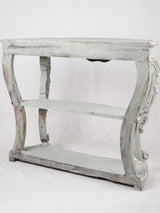 Louis Philippe console with blue patina 45¼"