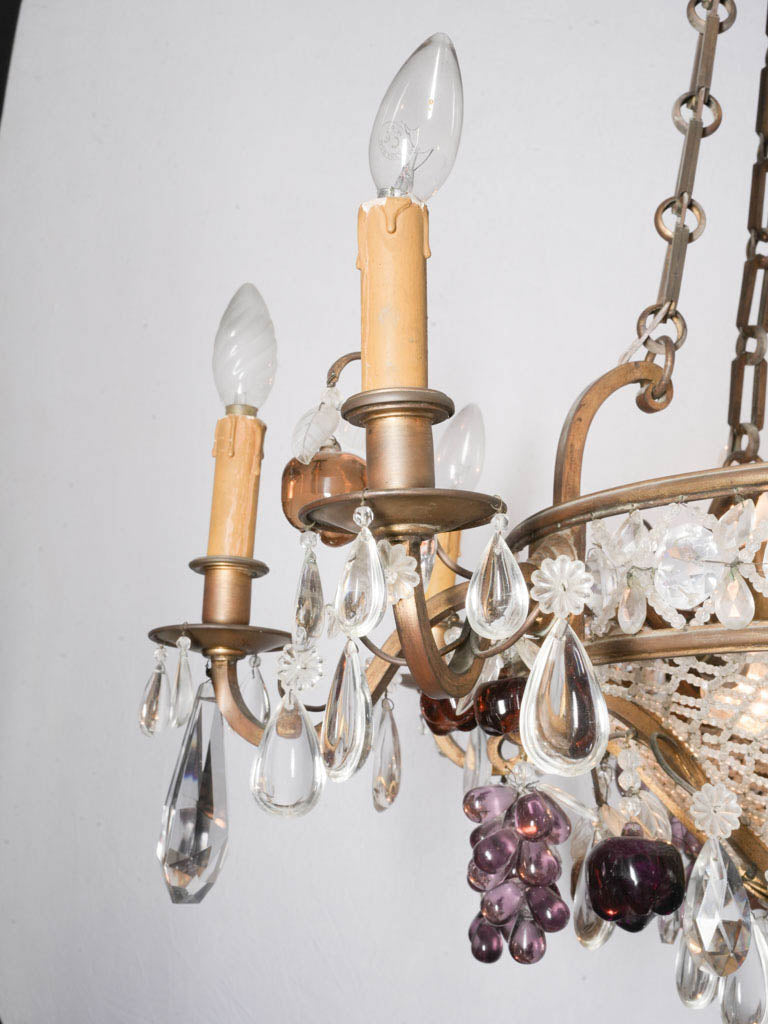 Opulent French Belle Époque chandelier