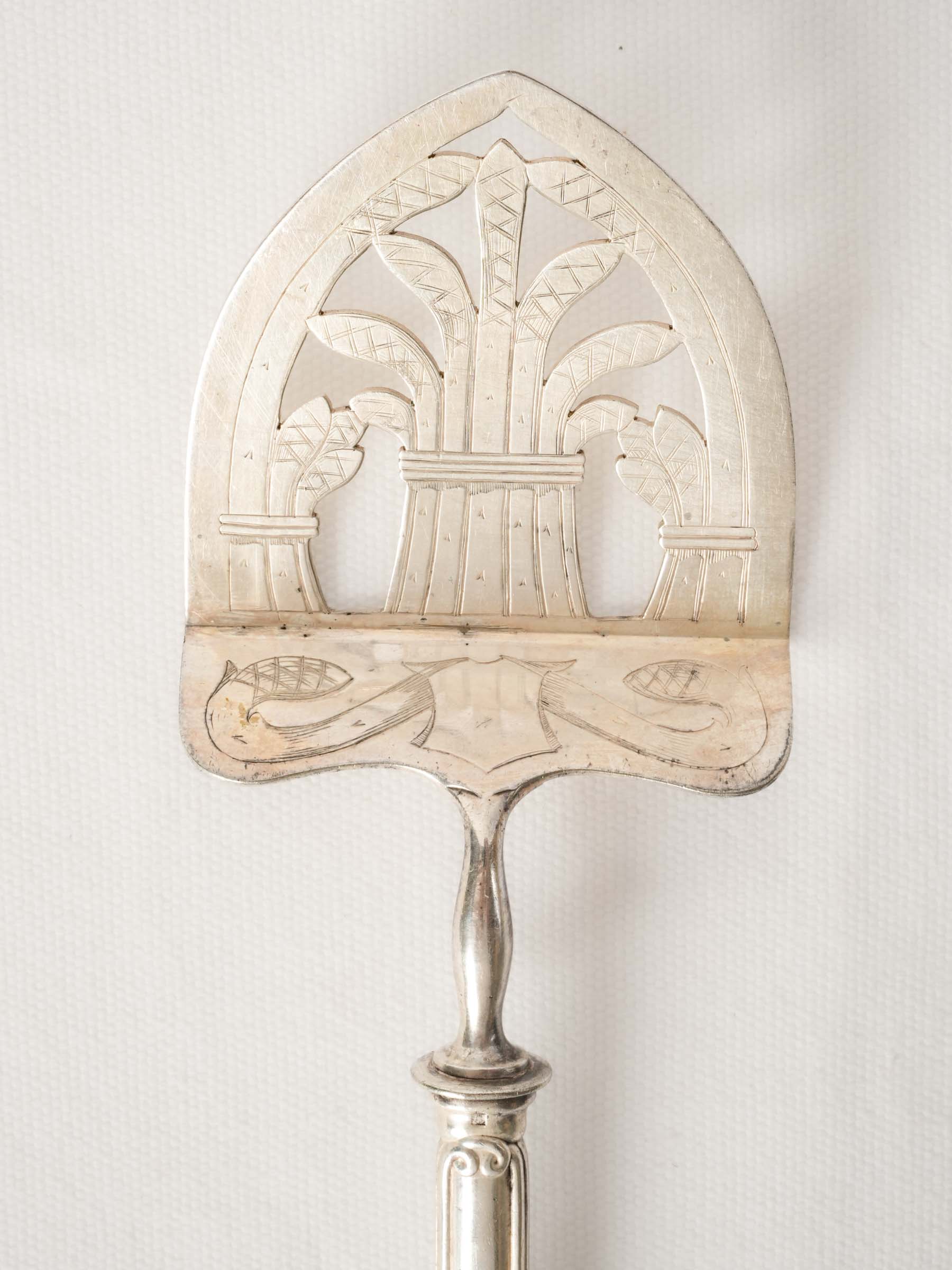 Art Deco Silver-Plated Asparagus Server by Christofle