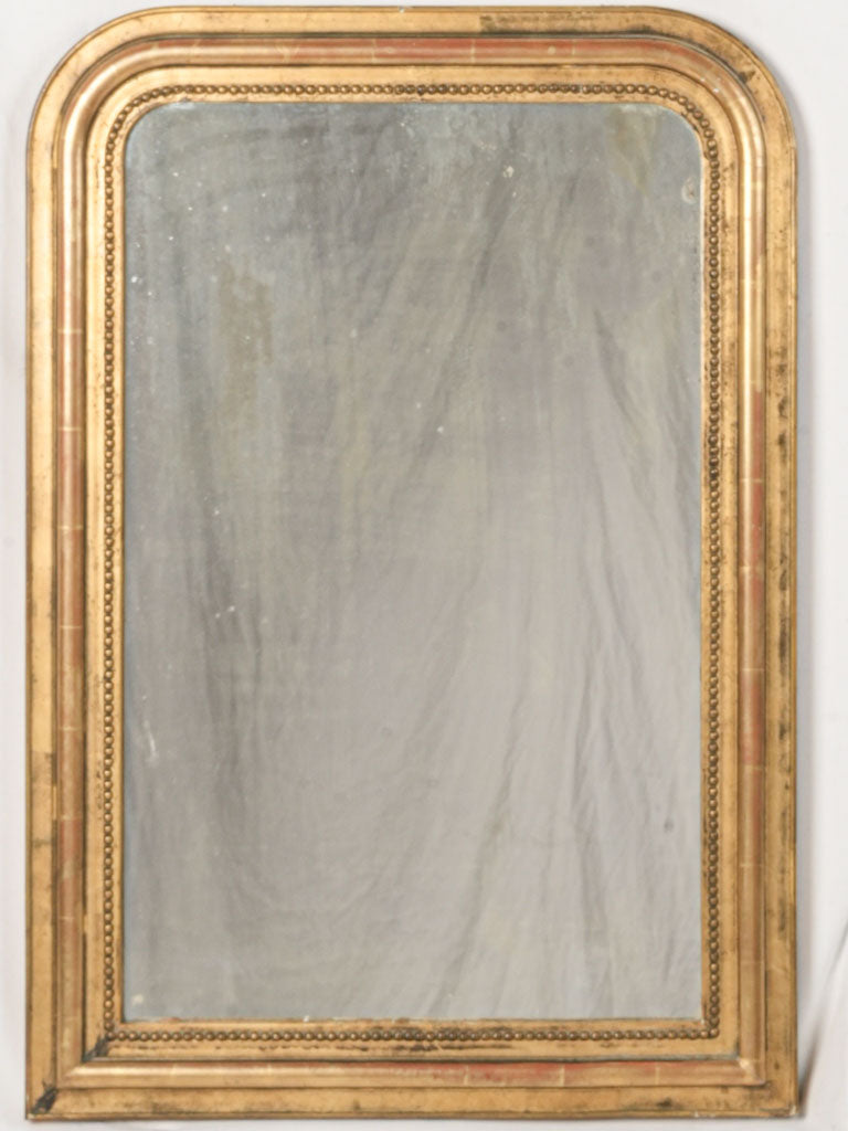 Elegant antique gilt mirror  