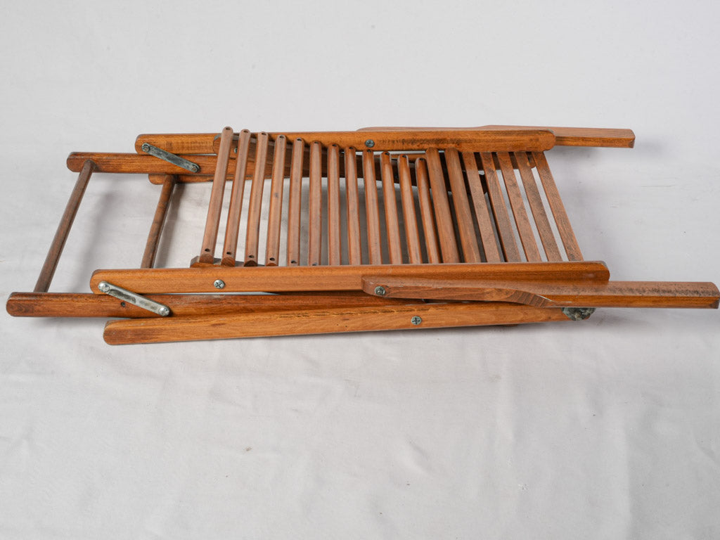 Elegant French oak chairs