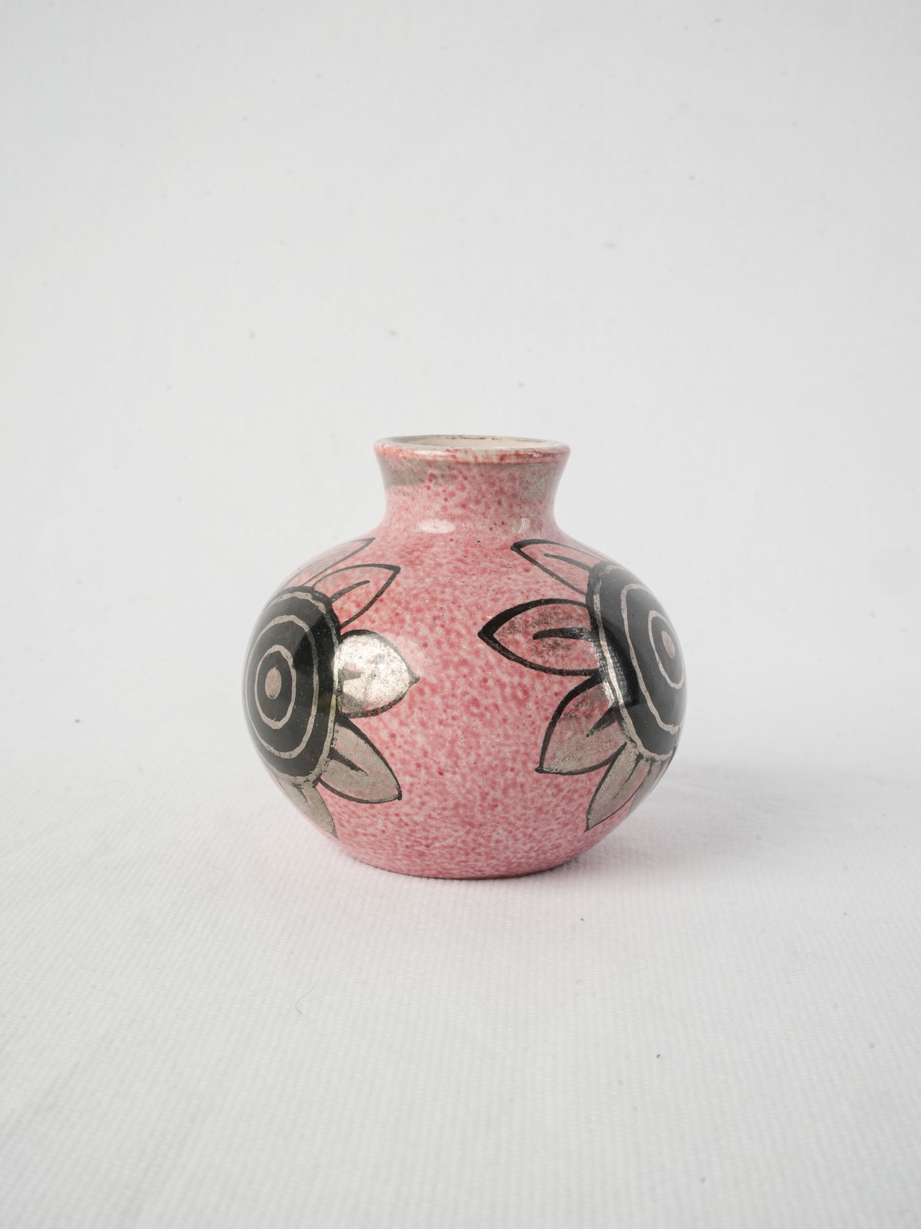 Diminutive 1920s Art Deco Vase by Alfred Renoleau - 3¼"
