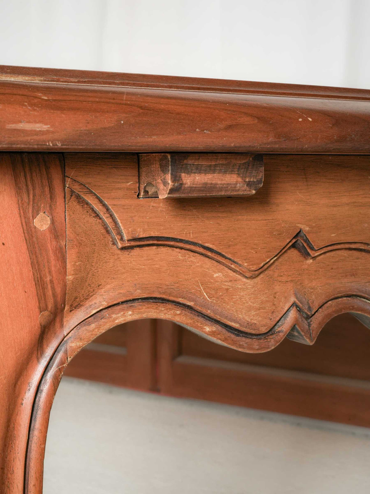 Mid-20th Century French Louis XV-Style Dining Table with Shaped Apron - 86½"