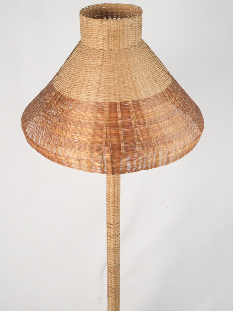 Organic cozy vintage rattan lamp  