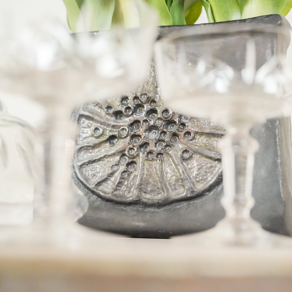 Chic understated ceramic vase  