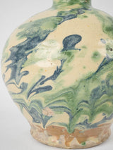 Collectible Saint-Jean-de-Fos earthenware vase