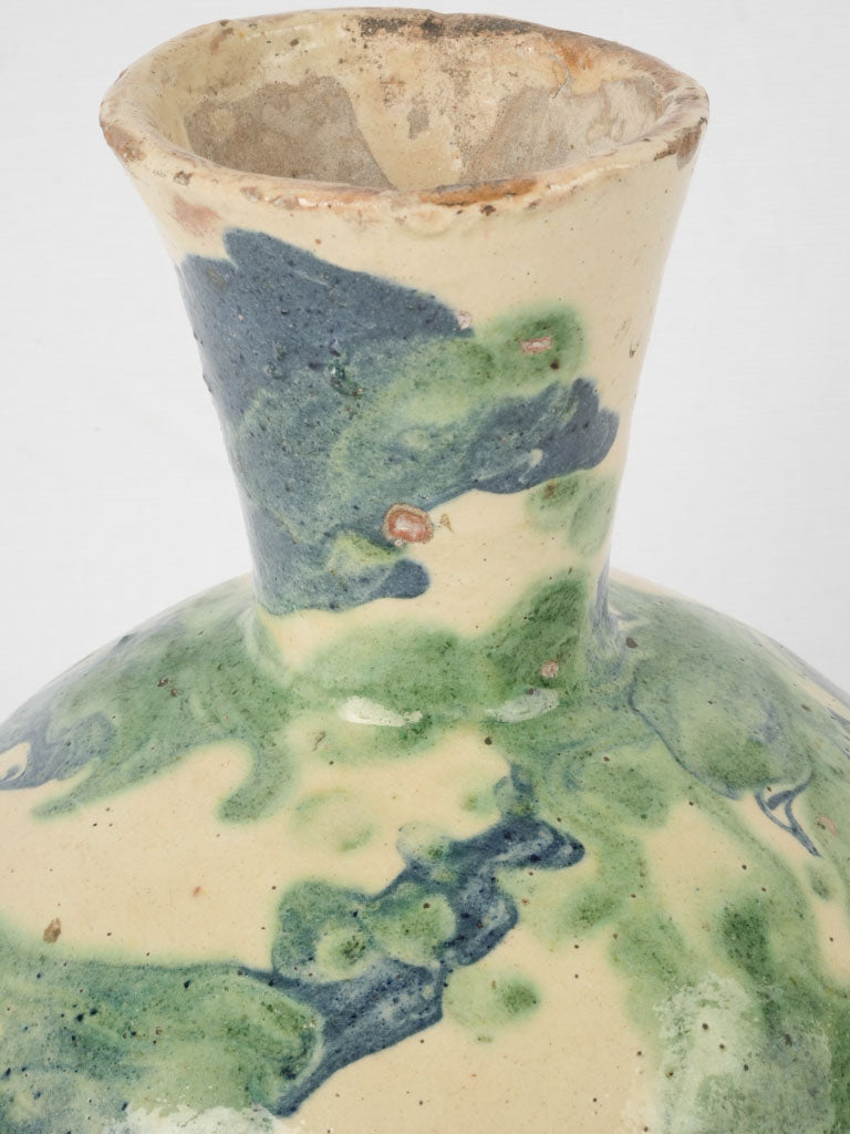 Unique yellow-toned jaspe vase