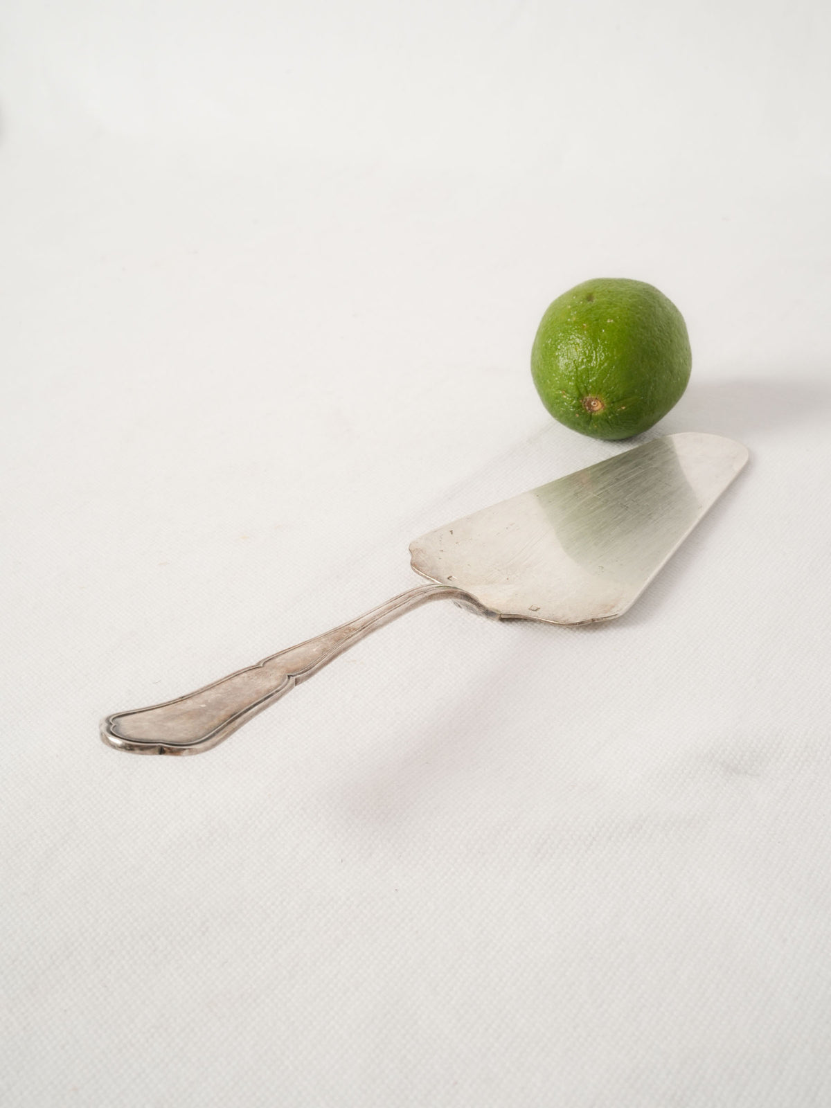 Antique French Silver-Plated Cake Server